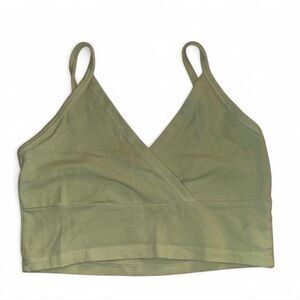 Brandy Melville Sage Green Wrap Bandeau